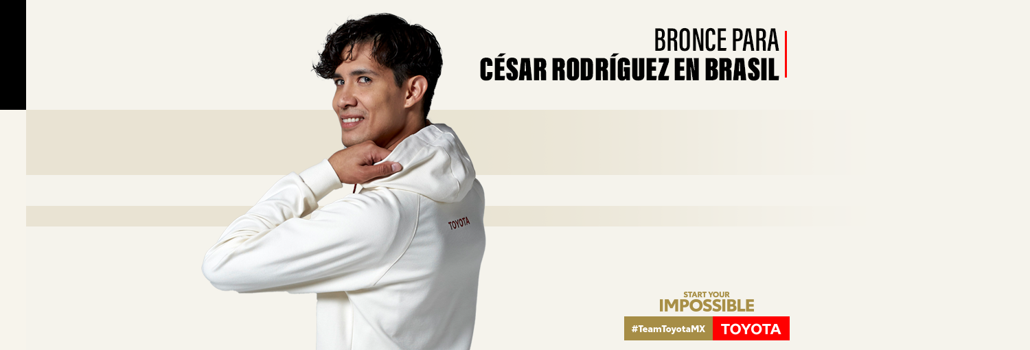 Bronce para César Rodríguez en Brasil